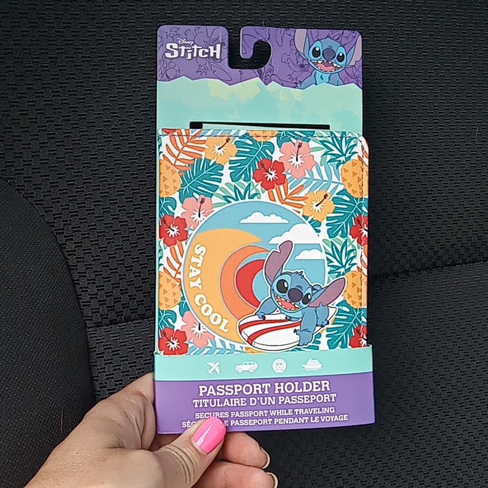 Disney Stitch passport holder